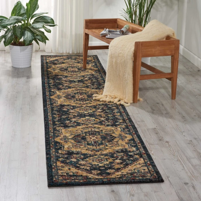 Nourison 2020 Runner Area Rug NR206-Midnight