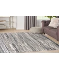 Nourison Serenity Home Ivory Grey Blue SRH03 3 ft. 11 in. X 5 ft. 11 in. Rectangle Rug