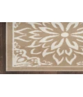 Nourison Jubilant Taupe JUB06 3 ft. X 5 ft. Rectangle Rug