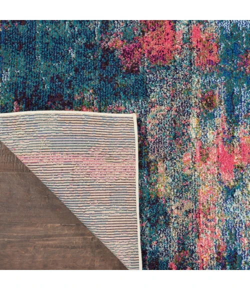 Nourison Celestial Runner Area Rug CES09-Blue/Yellow