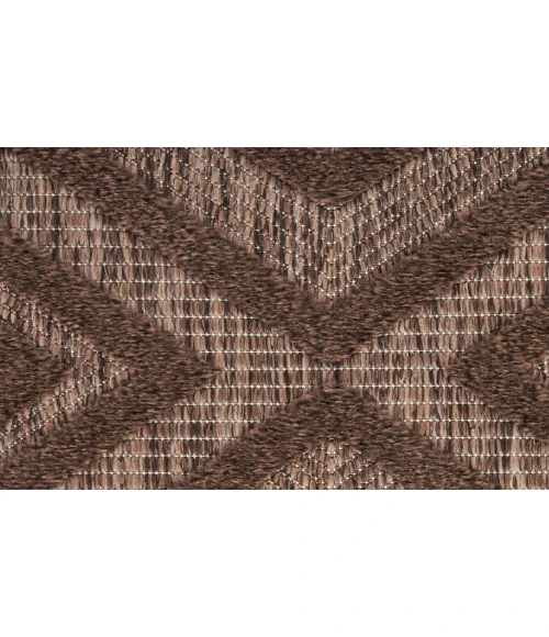 Nourison Versatile Brown NRV01 2 ft. X 4 ft. Rectangle Rug