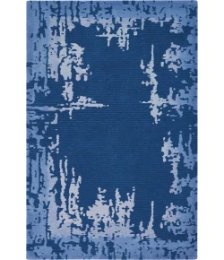 Nourison Home Symmetry SMM02 Navy Blue 5 ft. 3 in. X 7 ft. 9 in. Area Rug