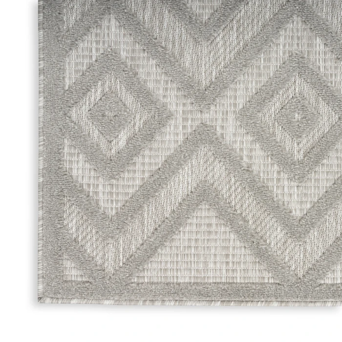 Nourison Versatile Area Rug NRV01 Silver Grey