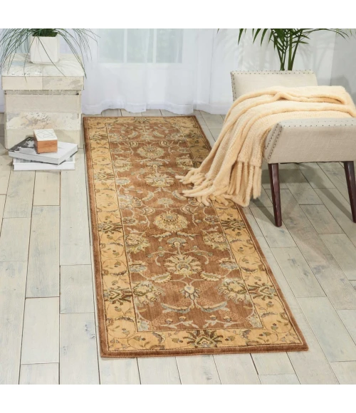 Nourison Home Persian Empire Brown PE22 2ft.3in. x 8ft. Rect. Rug