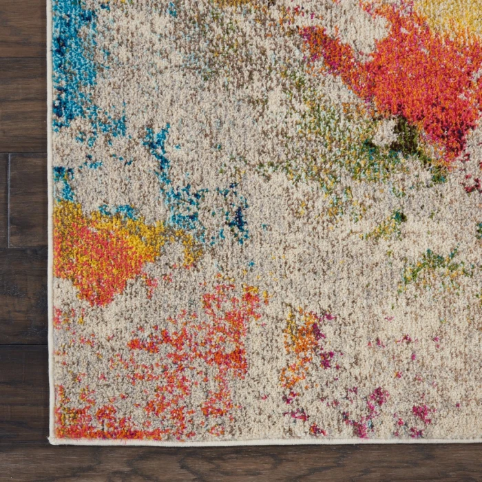 Nourison Celestial Area Rug CES12-Ivory/Multicolor