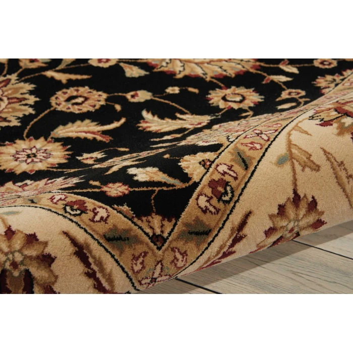 Nourison Persian Crown Black PC002 1ft.11in. x 2ft.11in. Rect. Rug