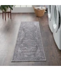 Nicole Curtis Machine Washable Series 1 Area Rug SR101 Grey