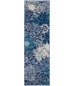 Nourison Home Passion PSN17 Navy/Ivory 1 ft. 10 in. X 6 ft. Area Rug