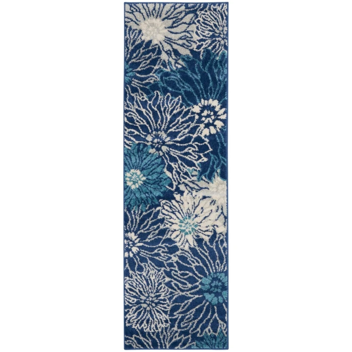 Nourison Passion Area Rug PSN17-Navy/Ivory
