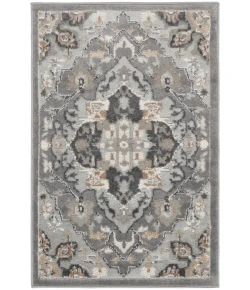 Nourison Home Elation ETN09 Grey 2 ft. X 3 ft. Area Rug