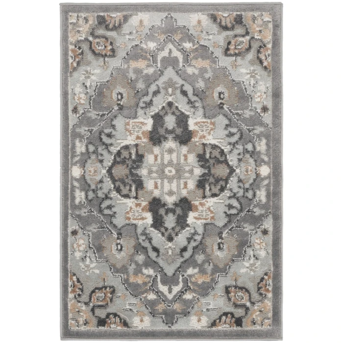 Nourison Elation Area Rug ETN09-Grey