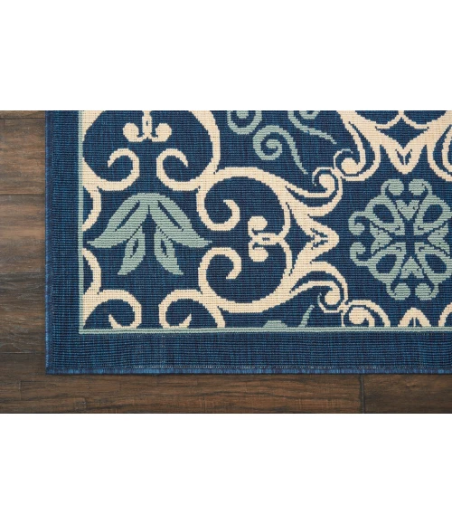 Nourison Caribbean Area Rug CRB02-Navy