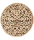 Nourison Home Walden Ivory WAL03 3ft.9in. x Round Round Rug