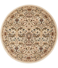 Nourison Home Walden Ivory WAL03 3ft.9in. x Round Round Rug