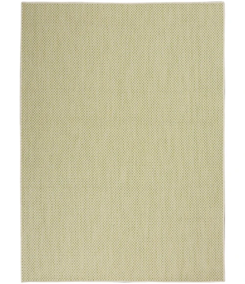 Nourison Courtyard Area Rug COU01-Ivory Green