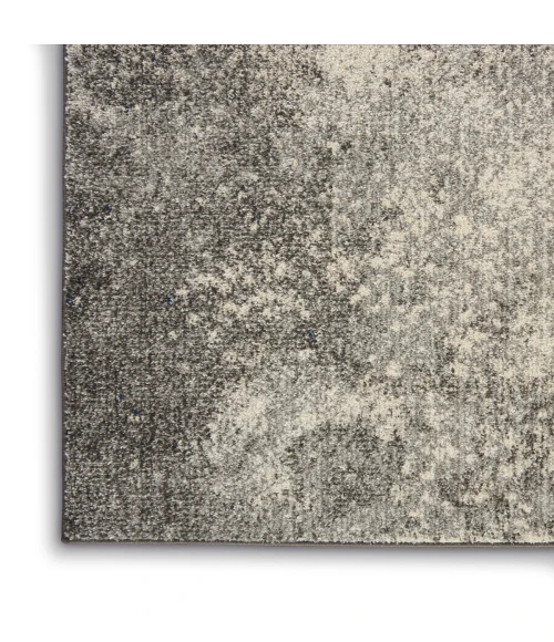 Nourison Passion Area Rug PSN10 Charcoal/Ivory 2'2" x 10'