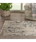 Nourison Quarry Beige Grey QUA01 2 ft. X 4 ft. Rect. Rug