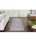 Nicole Curtis Machine Washable Series 1 Ivory Beige SR101 2 ft. 2 in. X 8 ft. Rectangle Rug