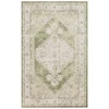 Nourison Home Astra Machine Washable ASW11 Ivory Green 3 ft. 3 in. X 5 ft. Area Rug