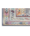 Nourison Vintage Kashan Grey/Multi VKA06 2 ft. X 4 ft. Rectangle Rug