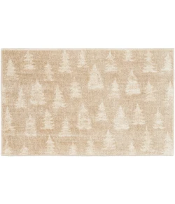 Nourison Home Accent Decor/Xmas 173JP Beige 2 ft. X 4 ft. 2 in. Area Rug