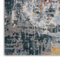 Nourison Artworks Area Rug ATW03-Slate/Brick