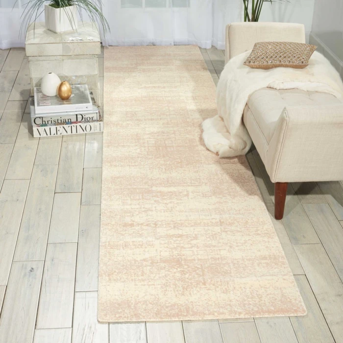 Nourison Silk Elements Runner Area Rug SKE21-Bone