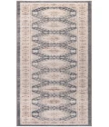 Nourison Serenity Home Ivory Blue SRH01 2 ft. 2 in. X 7 ft. 6 in. Rectangle Rug