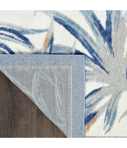 Nourison Seaside Area Rug SDS02 Ivory Blue