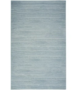 Nourison Home Washable Essentials WAE01 Aqua 9 ft. 2 in. X 12 ft. Area Rug