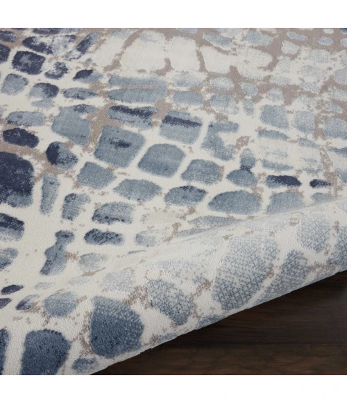 Nourison Urban Decor Ivory/Grey URD04 9ft. x 12ft. Rect. Rug