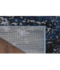 Nourison Passion Light Blue Black PSN10 9 ft. X 12 ft. Rectangle Rug
