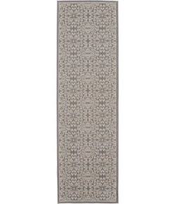 Nourison Home Jubilant JUB06 Ivory Grey 2 ft. 3 in. X 7 ft. 3 in. Area Rug