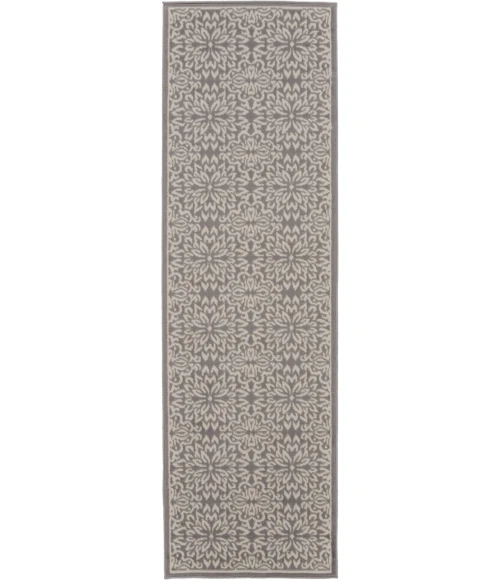 Nourison Jubilant Runner Area Rug JUB06-Ivory/Grey