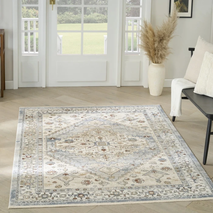 Nourison Home Pardis Blue PRD02 4ft. x 6ft. Rect. Rug