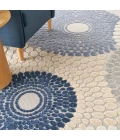 Nourison Aloha Area Rug ALH29 Blue/Grey