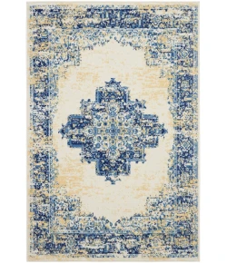 Nourison Home Grafix GRF14 White 3 ft. 9 in. X 5 ft. 9 in. Area Rug