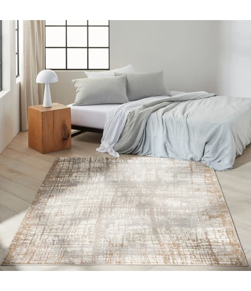 Calvin Klein Rush Area Rug CK950 Ivory/Taupe