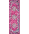 Nourison Passion Runner Area Rug PSN03-Fuchsia
