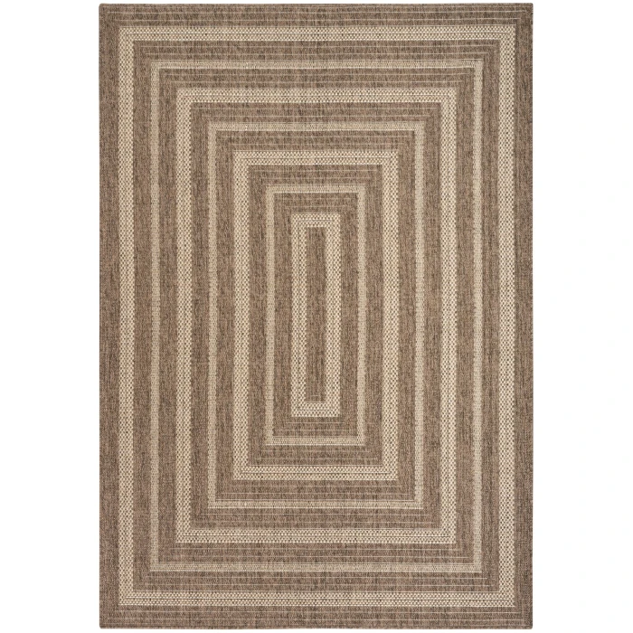 Nourison Tulum Brown TLM04 4 ft. X 6 ft. Rect. Rug