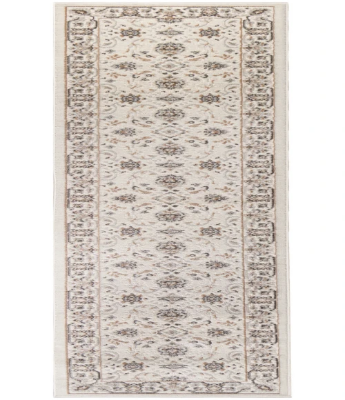 Nourison Serenity Home Ivory Mocha SRH02 2 ft. 2 in. X 7 ft. 6 in. Rectangle Rug