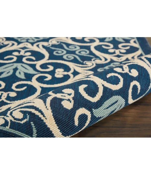 Nourison Caribbean Area Rug CRB02-Navy