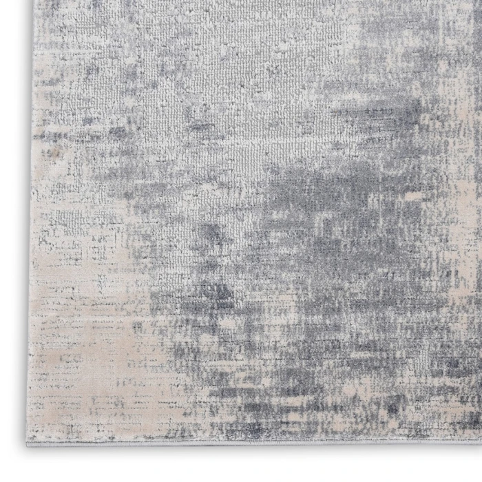 Nourison Rustic Textures Area Rug RUS02-Blue/Ivory
