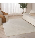 DKNY Pure Patterns Ivory Grey PRN01 4 ft. X 6 ft. Rect. Rug