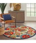 Nourison Aloha Round Area Rug ALH17-Multicolor