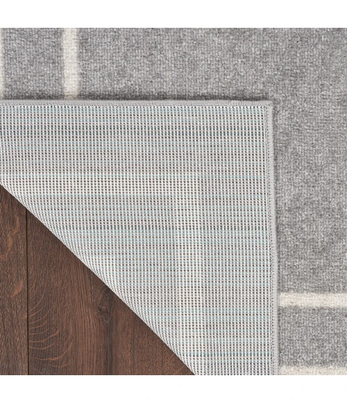 Nourison Nourison Essentials Area Rug NRE02 Grey/Ivory