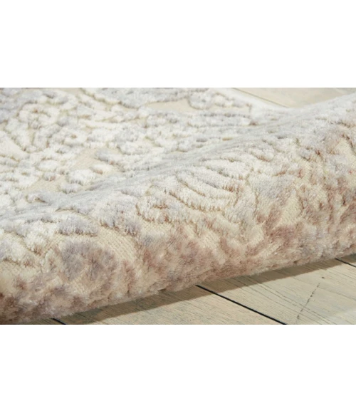 Nourison Home Graphic Illusions Cream / Ivory GIL09 2ft.3in. x 8ft. Rect. Rug