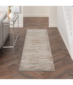 Nourison Home Elation ETN01 Ivory Grey 2 ft. 3 in. X 7 ft. 6 in. Area Rug