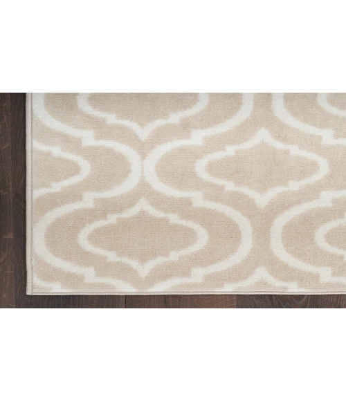 Nourison Jubilant Beige JUB19 5 ft. 3 in. X 7 ft. 3 in. Rectangle Rug