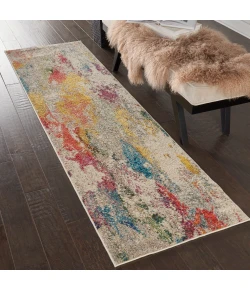 Nourison Home Celestial CES12 Ivory/Multicolor 2 ft. 2 in. X 7 ft. 6 in. Area Rug